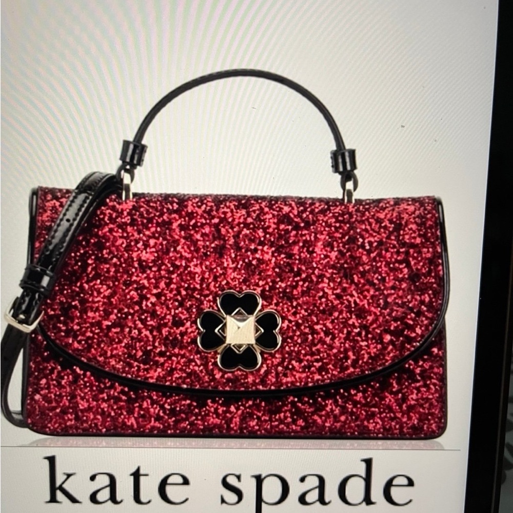Kate Spade Red Glitter Women's Mini Bag Set